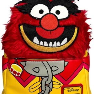 Disney Red and Yellow Animal Backpack hard tag loungefly backpack